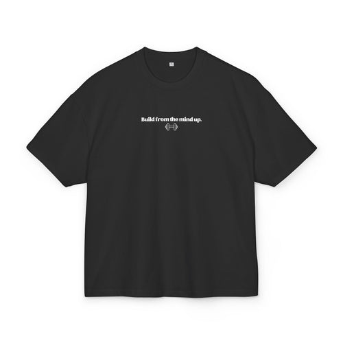 STATEMENT Oversized Shirt "Build from the mind up"
