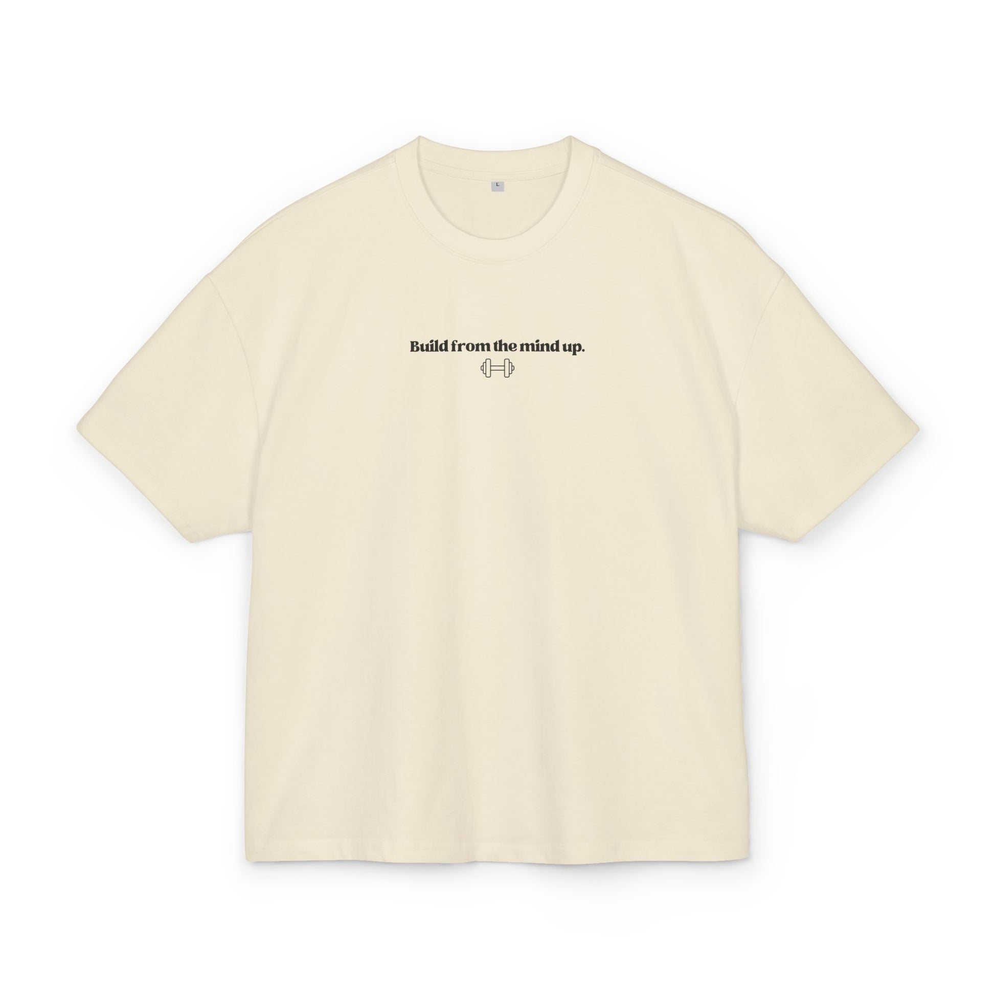 STATEMENT Oversized Shirt "Build from the mind up"